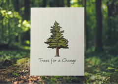 Postcard Tree Gift Favor
