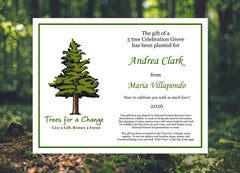 Celebration Trees -Printable