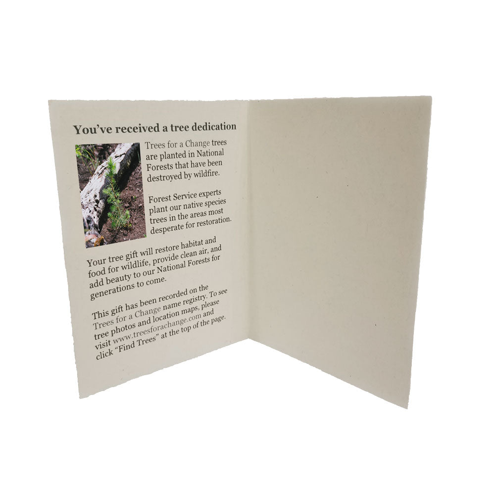 memorial tree planting prayer Memorial Tree Gift