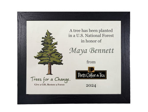 Framed Personalized Business Gift