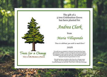 Celebration Trees -Printable