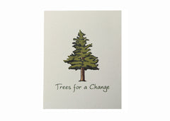 Postcard Tree Gift Favor